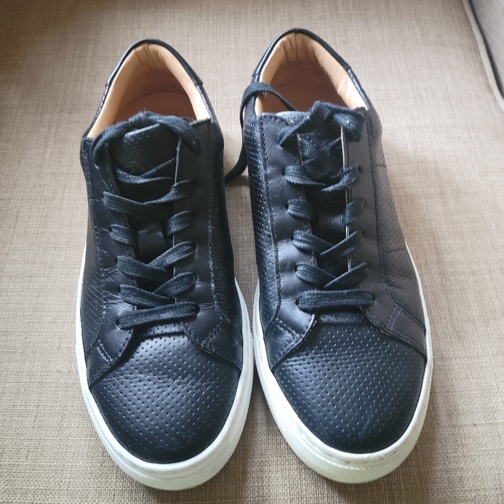 Greats Brooklyn - WOMEN'S Royale perforated Black US 7 UK 5